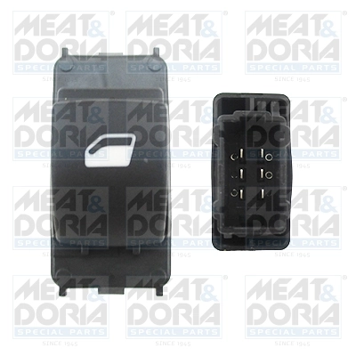 Switch, window regulator